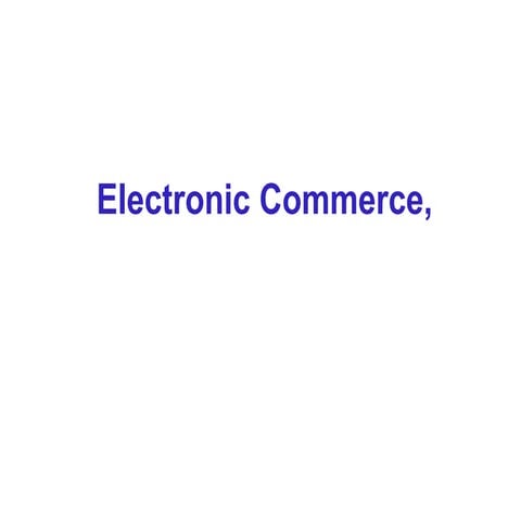 E commerce-pres1