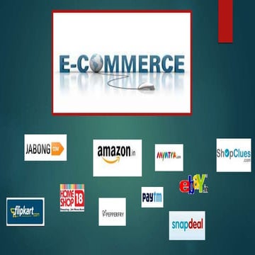 E commerce ppt