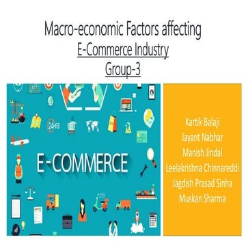 Macro Factor Affecting E-Commerce Industry