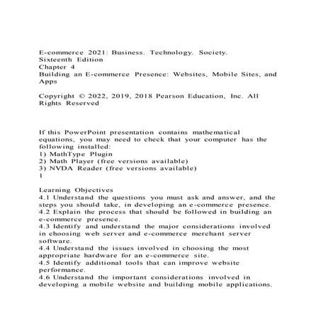 E-commerce 2021 Business. Technology. Society.Sixteenth Editi