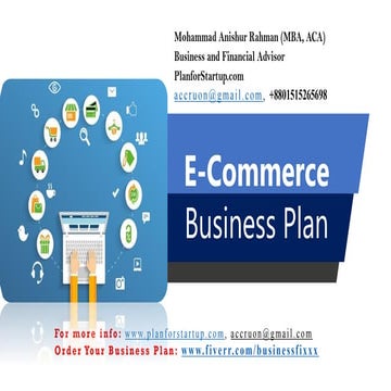 E-Commerce business plan
