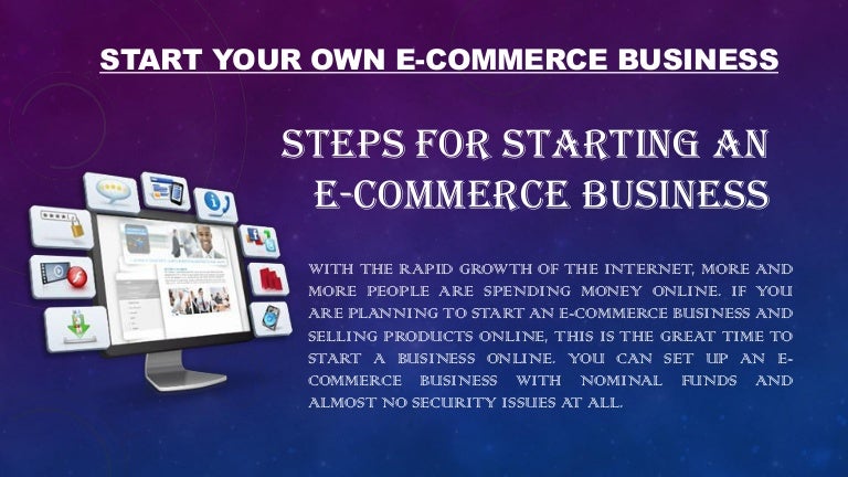 Ecommerce Business Setup Procedure Ecommerce Business Setup Procedure