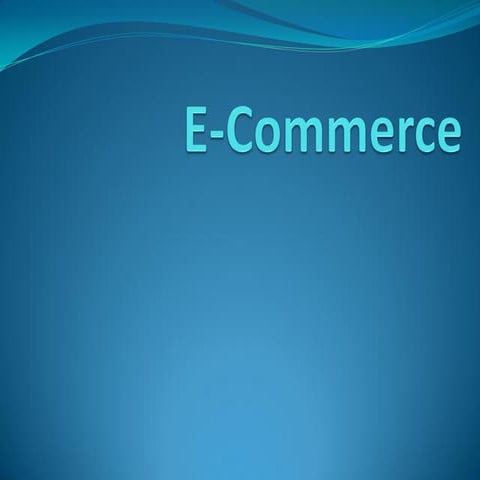 E commerce ex