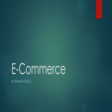 e-Commerce
