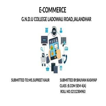 E Commerce Ppt Pptx Pptx