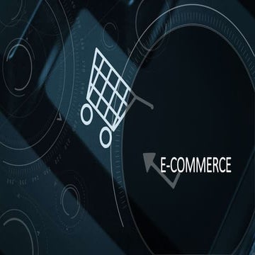 E  commerce presentation