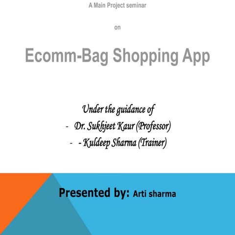 E-Commerce Shopping for developing a shopping ecommerce site