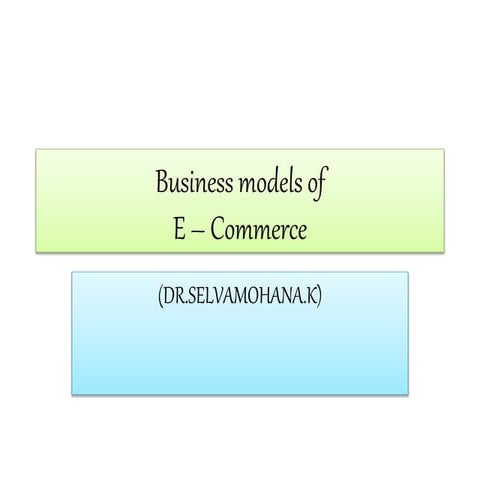 E commerce 