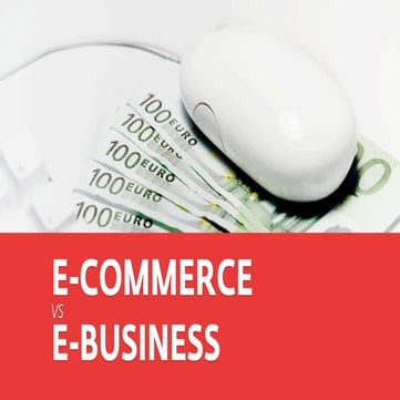 E-commerce vs e-business (Ieper, 27-08-2012)