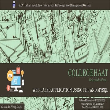 E commerce website using php and my sql | PPTX