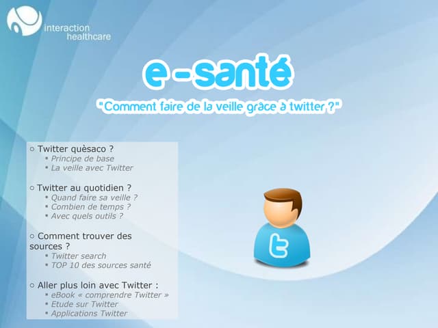 E-santé : comment faire de la veill...