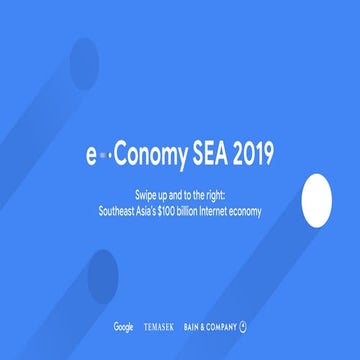 Economy SEA 2019 by google