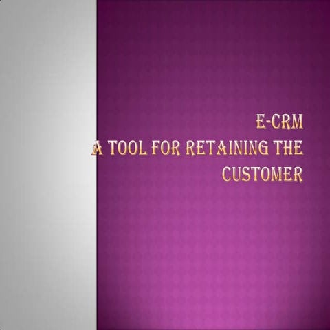 E crm