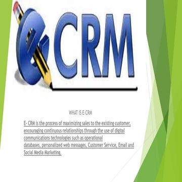 E CRM