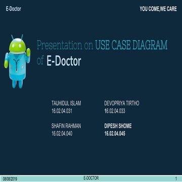 E doctor(usecase)