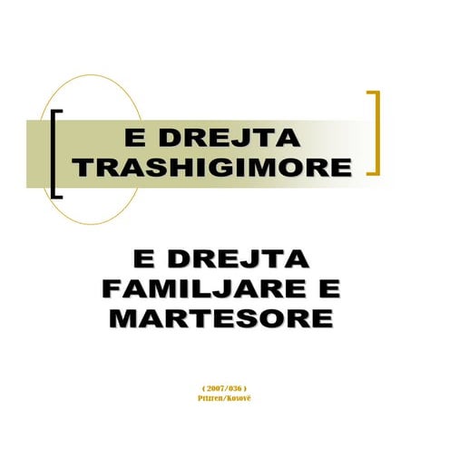 E drejta trashegimore