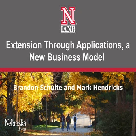 E extension presentation