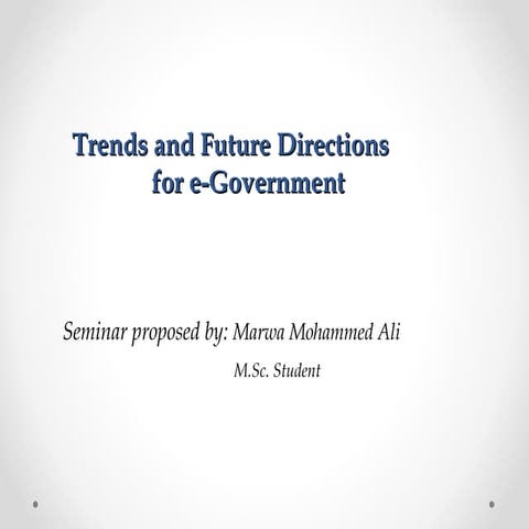 e-government-ppt