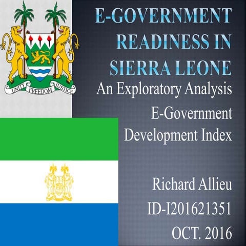 E government in Sierra Leone