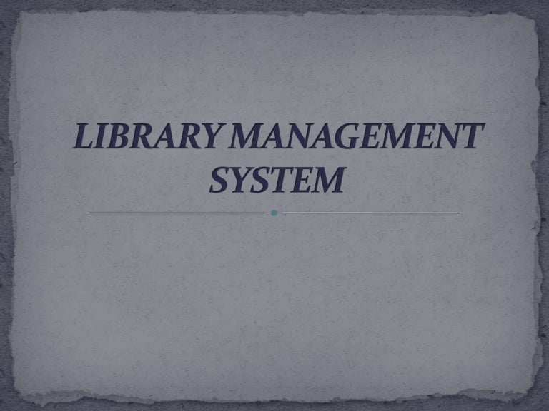EGranthalaya for Library Management System
