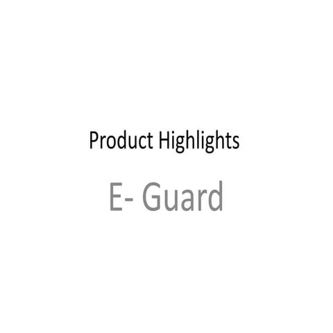 E guard كيونت | PPT
