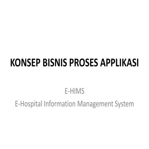 E hospital information management system
