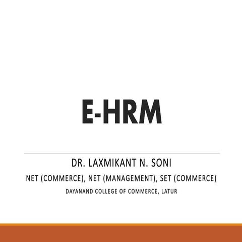E hrm