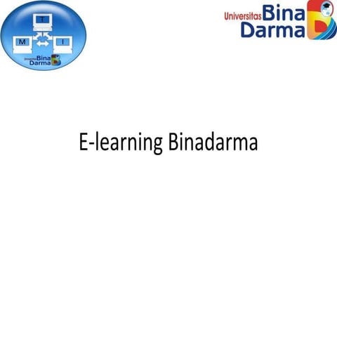 E leaning binadarma pieces