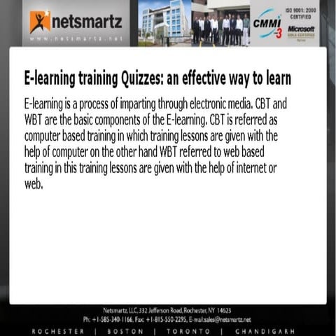 E learning | PPT