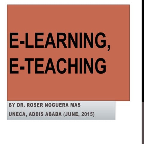 E learning