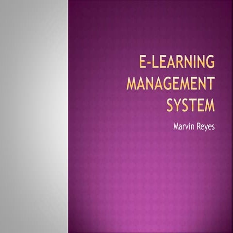E learning