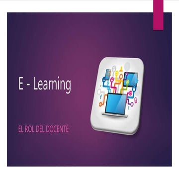 Caracteristicas del e learning | PDF