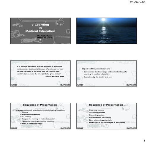 e-Learning in Medical Education