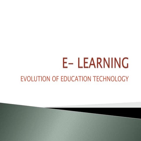 E  learning
