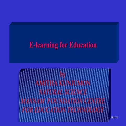 E learning-for-education
