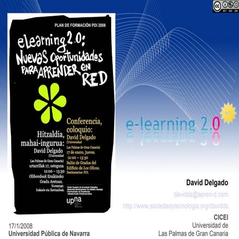 E-learning 2.0: Nuevas oportunidades para aprender en red