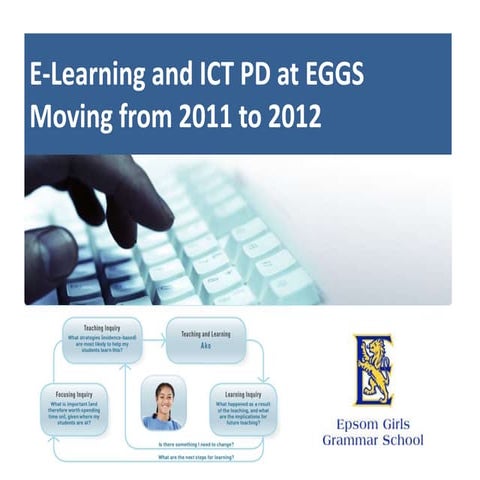 E learning at eggs 2011-2012 presentation