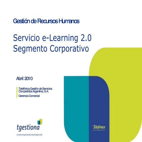 e-Learning 2.0 Segmento Corporativo