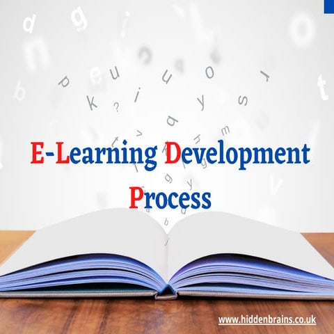 E learning development process