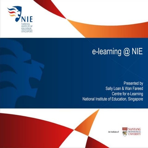 E learning effort@nie-report4director