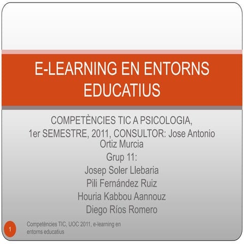 Poster educació a distancia Eva Rovira | PPTX