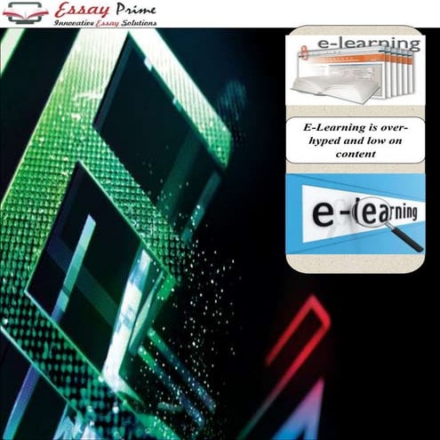 E-learning Essay Sample