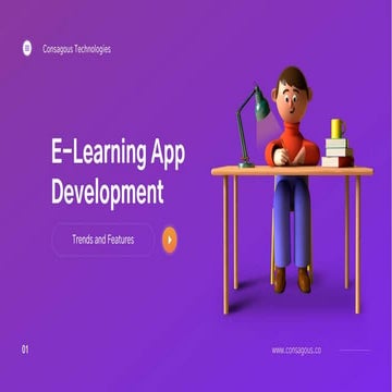 E learning mobile app development | PPTX