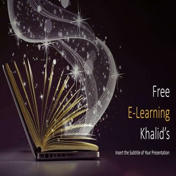 E learning power point | PPTX