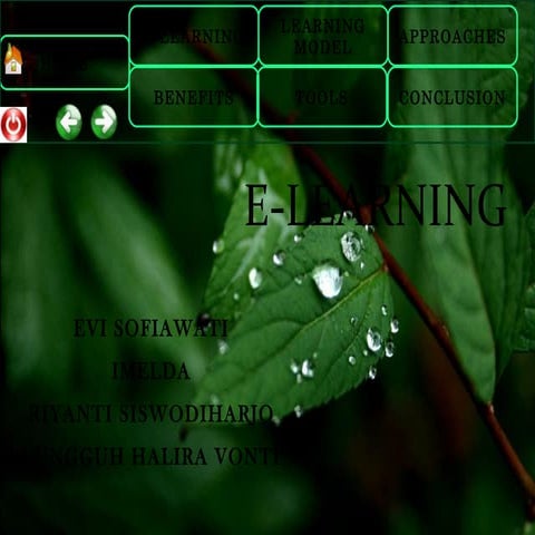 E learning ppt | PPTX