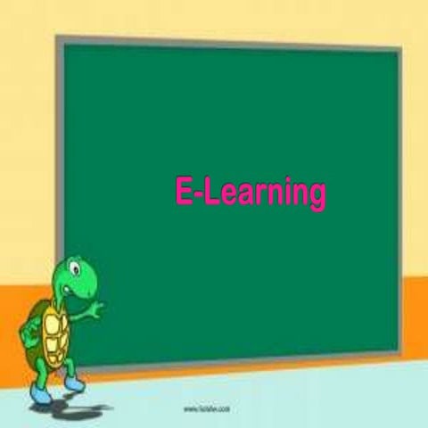 E learning Powerpoint