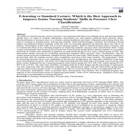 A Survey of Wound Care Practices by Nurses in a Clinical Setting | PDF