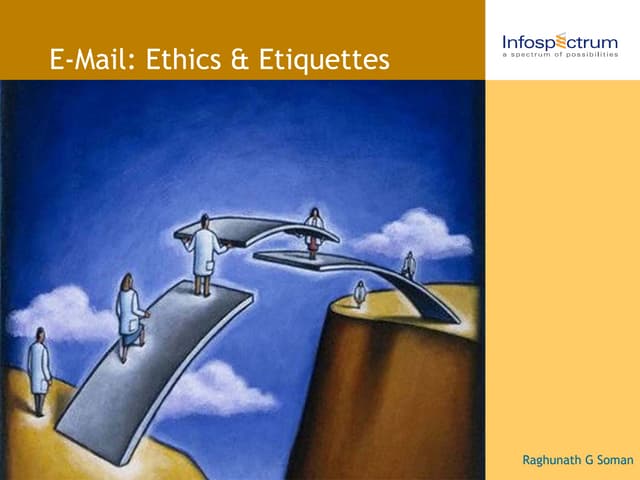 Email Etiquette - Basics | PPTX