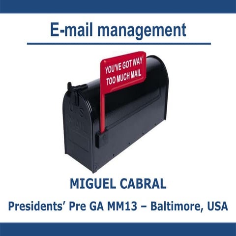 Email management