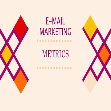 E mail marketing metrics
